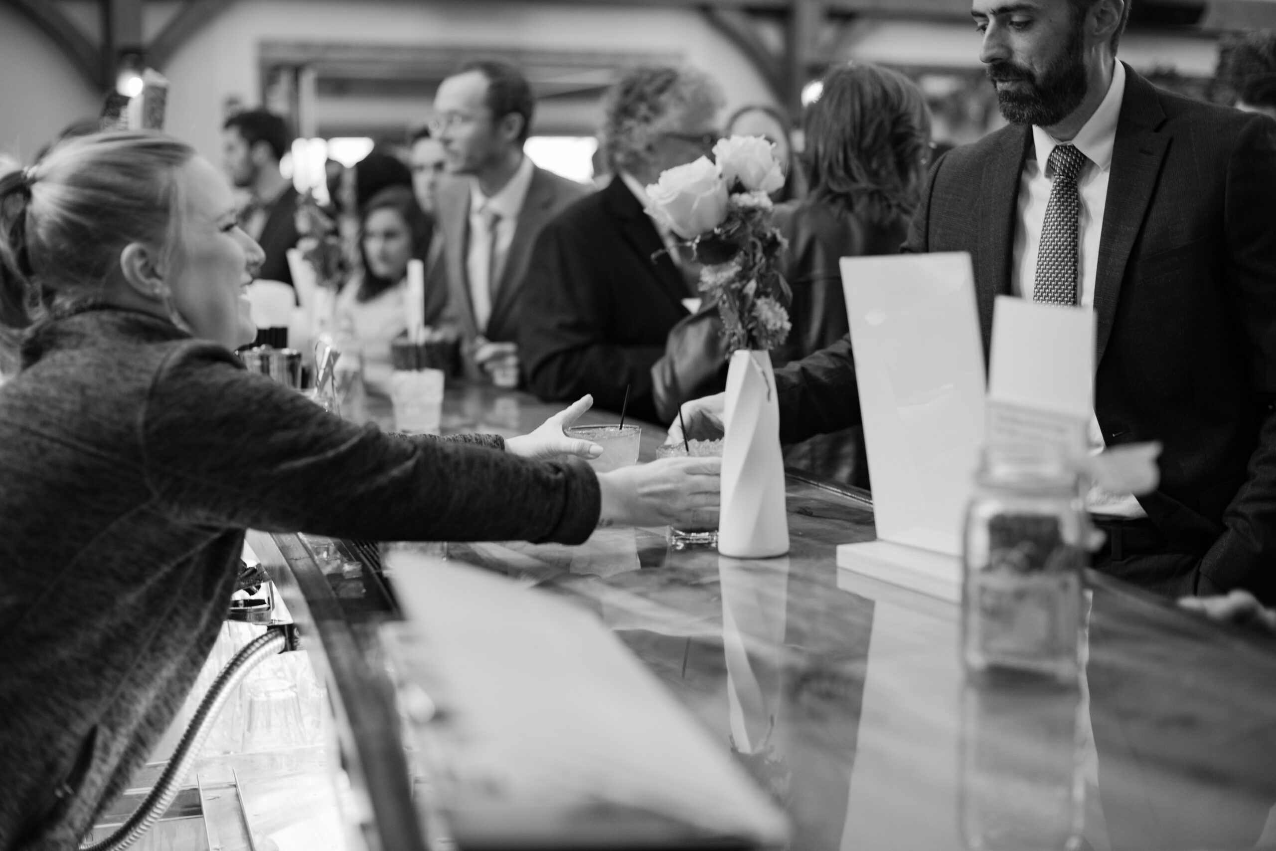 Wedding Bar Service at Barnwood Events